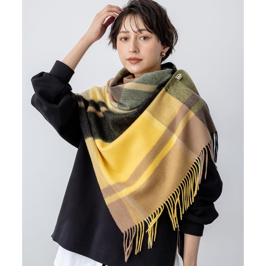 23区カシミヤ チェックストール2025✨VERY掲載♥️極美品⭕️削除前最終値下❣️ 23区（ニジュウサンク） 【VERY掲載】カシミヤ チェック ストール