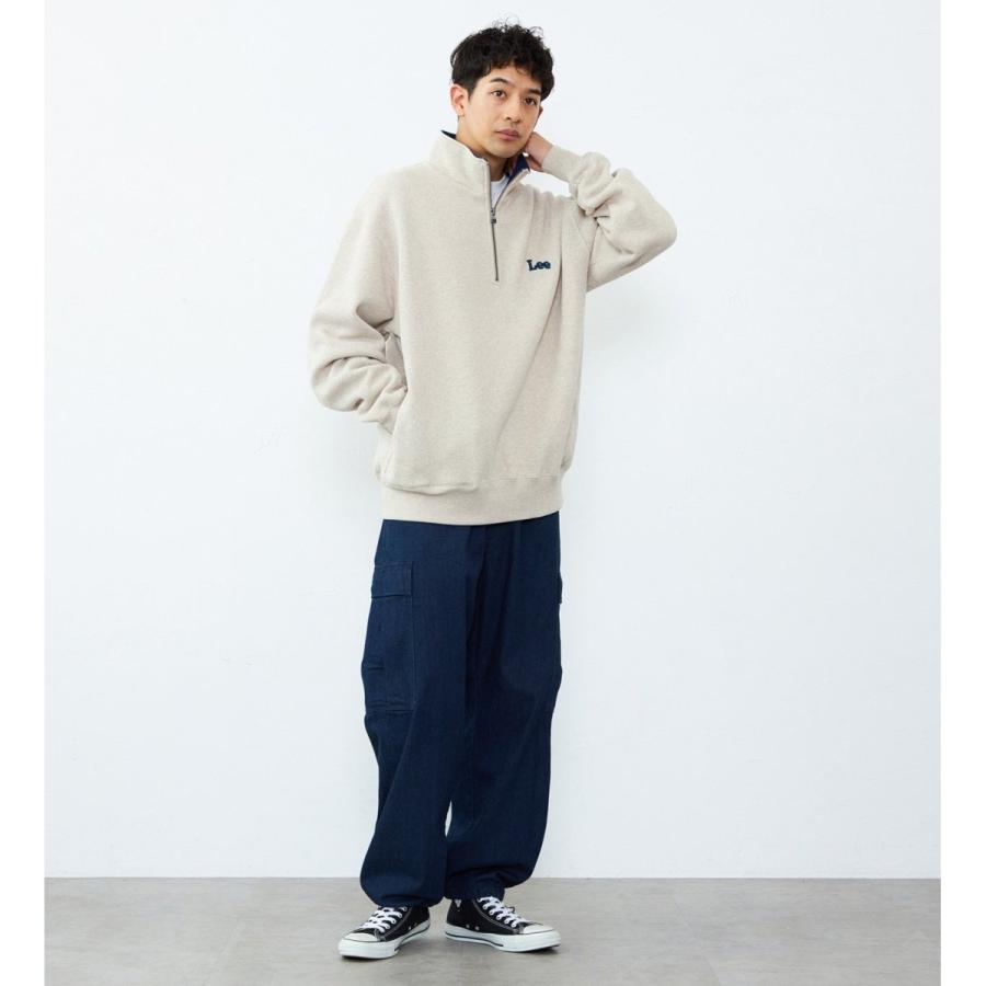 Lee（リー） ハーフジップスウェット 裏起毛 : マルイ(丸井)Yahoo!店