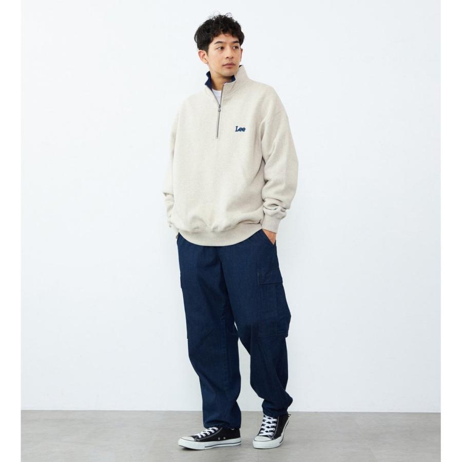 Lee（リー） ハーフジップスウェット 裏起毛 : マルイ(丸井)Yahoo!店