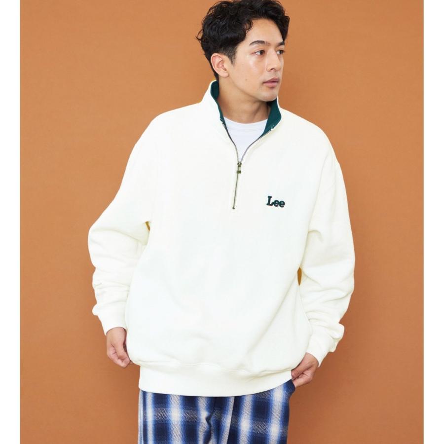 Lee（リー） ハーフジップスウェット 裏起毛 : マルイ(丸井)Yahoo!店
