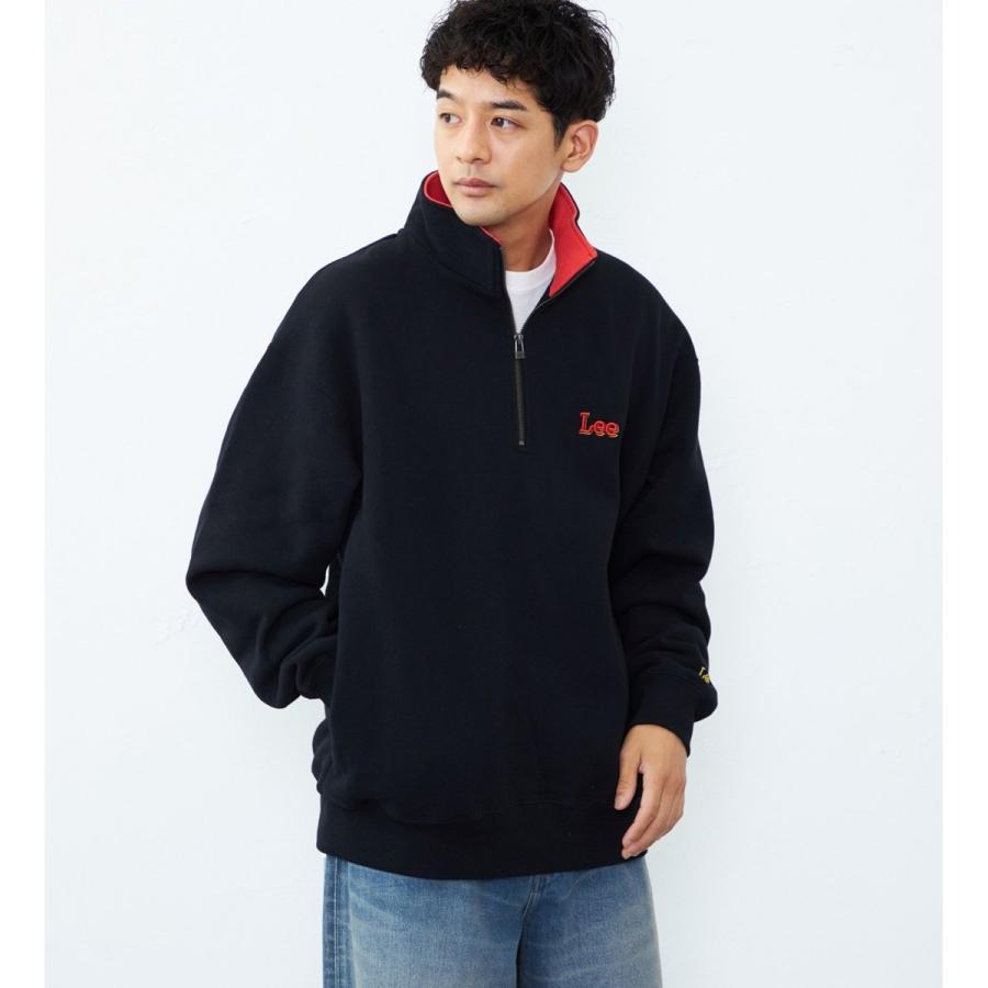 完売商品 Lee / ハーフ ジップ スポーツ スウェット 親子リンク】ハーフジップスウェット | リー(Lee) | マルイウェブチャネル