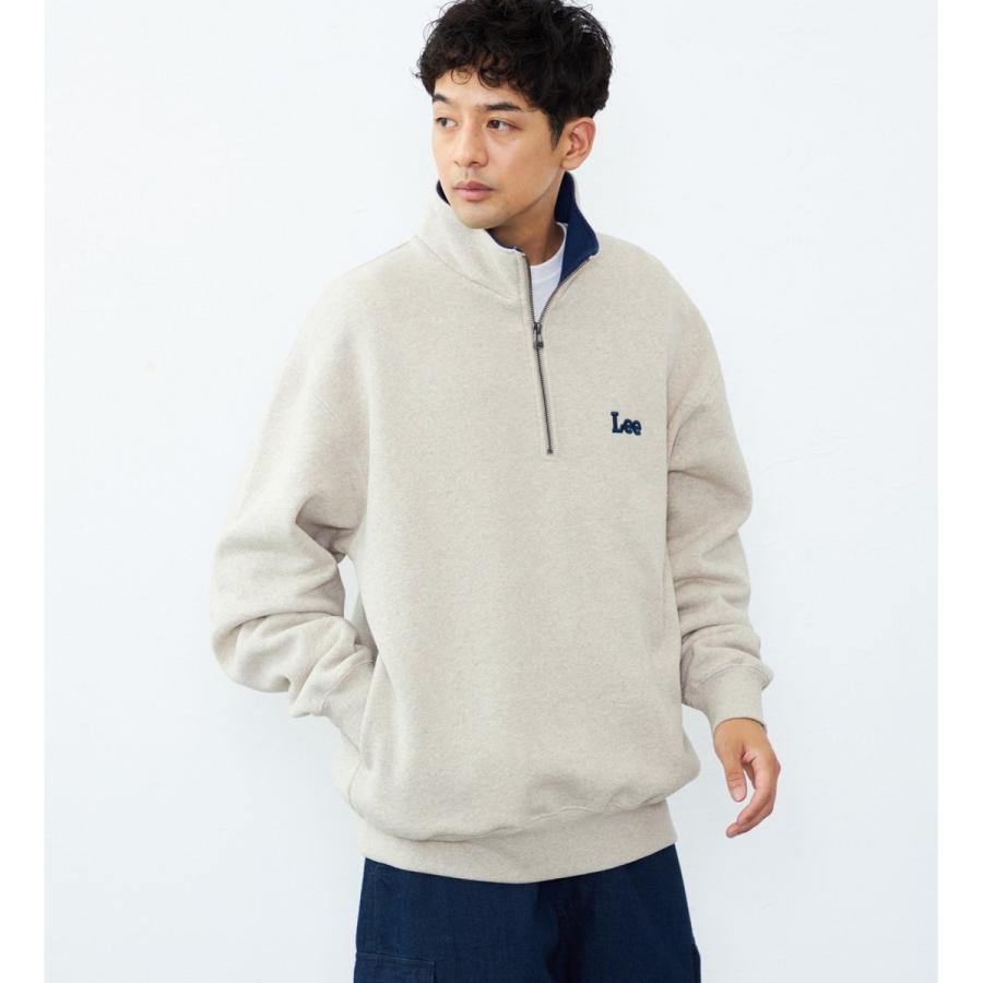 Lee（リー） ハーフジップスウェット 裏起毛 : マルイ(丸井)Yahoo!店