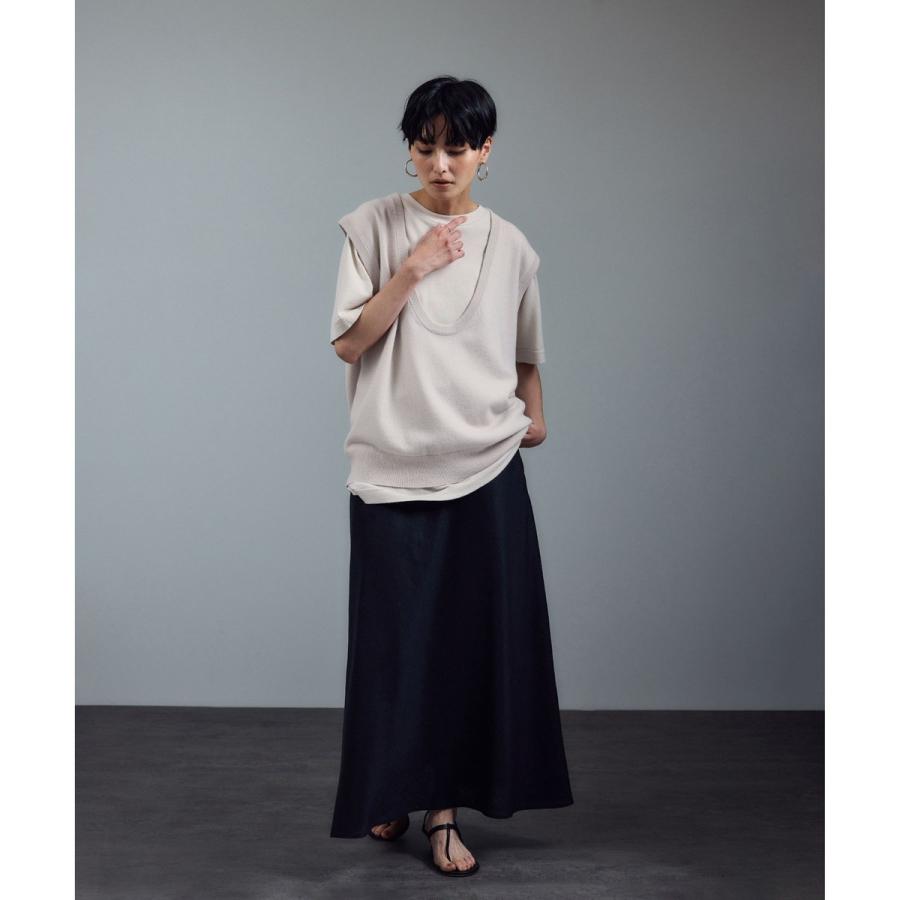 【ピンク（63）】【extreme cashmere(エクストリーム・カシミア)】lord / ロードベスト SALON adam et rope'｜【extreme cashmere(エクストリーム・カシミア