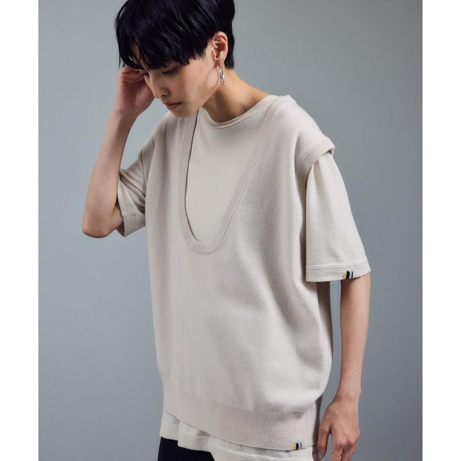 【ピンク（63）】【extreme cashmere(エクストリーム・カシミア)】lord / ロードベスト SALON adam et ropé(サロン アダム エ ロペ) / 【extreme cashmere
