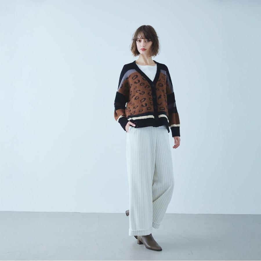 etre relie】カラフル アニマル ニット カーディガン : マルイ(丸井