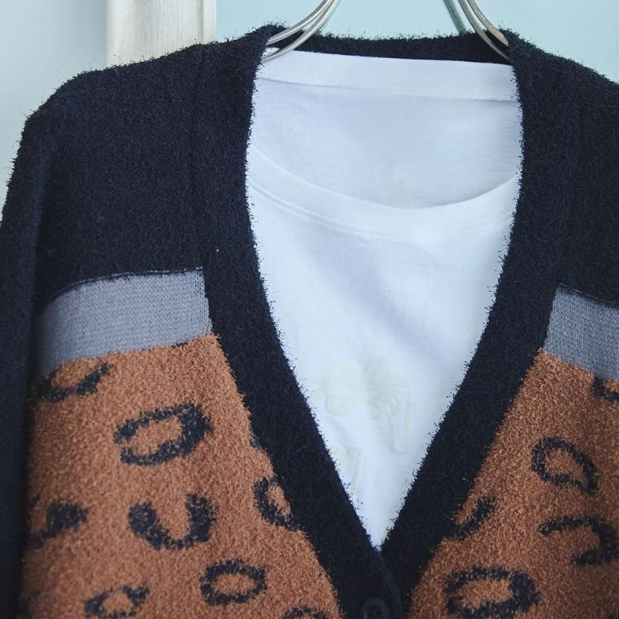 etre relie】カラフル アニマル ニット カーディガン : マルイ(丸井