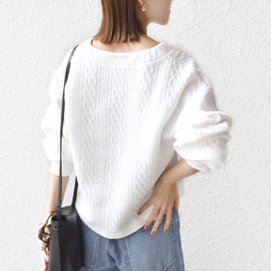 SHIPS（シップス） 〈手洗い可能〉ケーブル ジャージー スキッパー