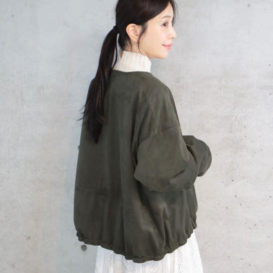 etre relie】 パンチングスエードブルゾン : マルイ(丸井)Yahoo!店