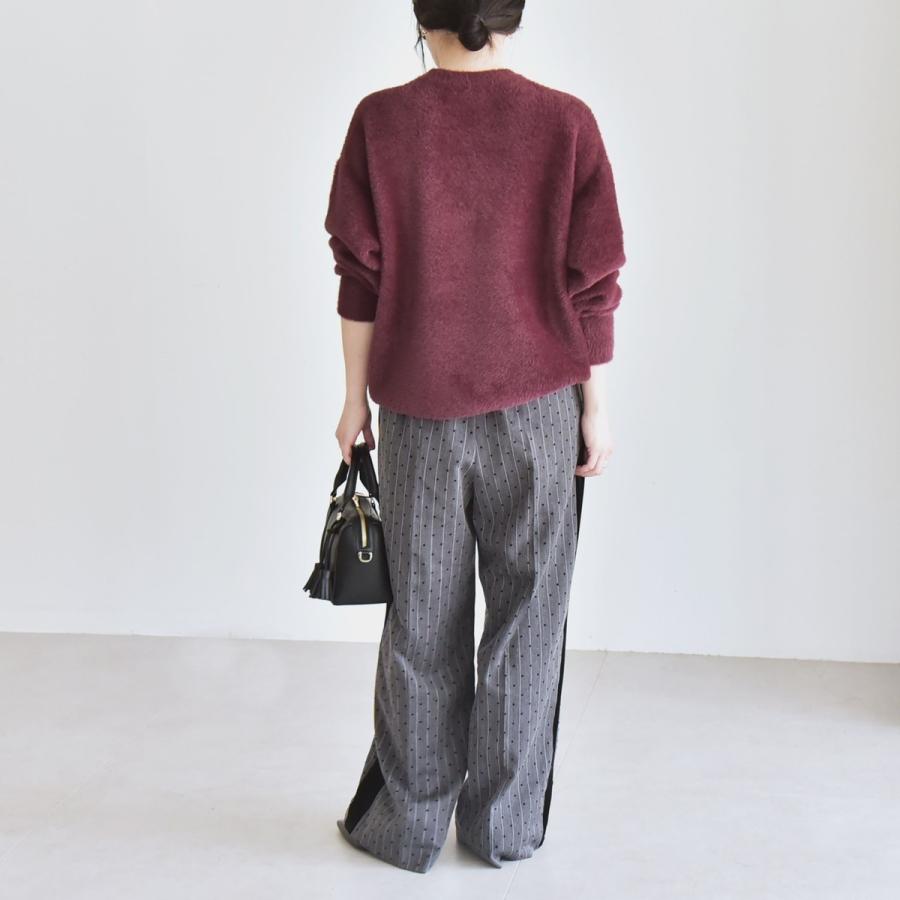 極美品 AP STUDIO ライトファープルオーバーニット　ウール100% AP STUDIO ニット Fur Knit Pullover レディース : ZOZOTOWN Yahoo!店