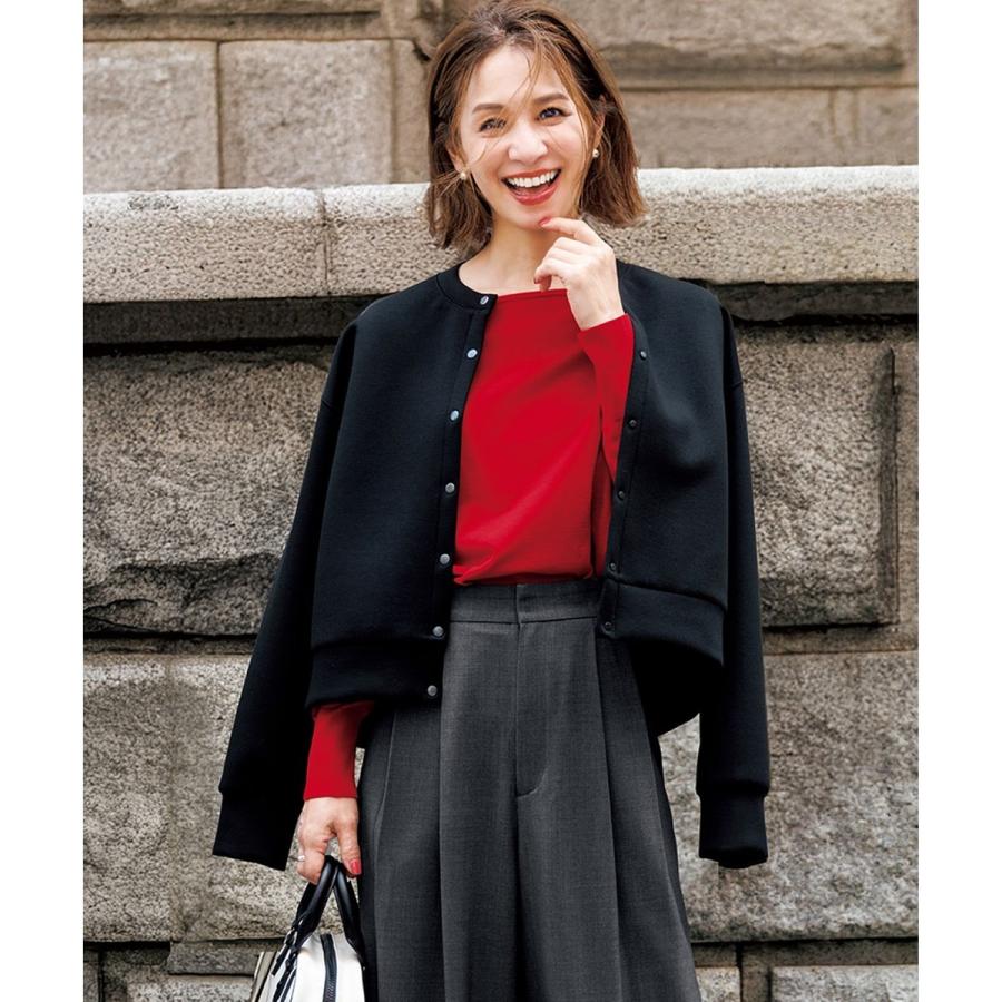 新色追加】BEAUTY FORM JERSEY スナップカーディガン : マルイ(丸井