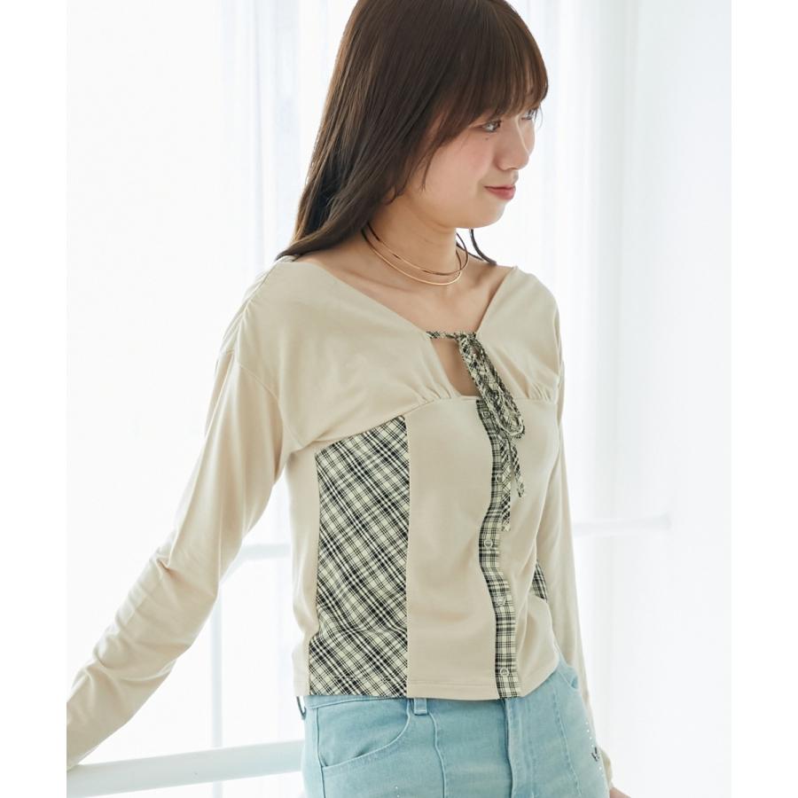 MAJESTIC LEGON（マジェスティックレゴン） バイカラーチェック