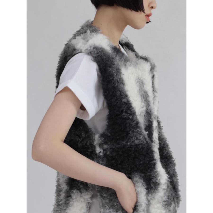 LASUD（ラシュッド） マーブルカラーボアベスト : マルイ(丸井)Yahoo