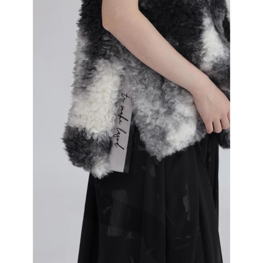 LASUD マーブルカラーボアベスト マーブルカラーボアベスト - LASUD - LASUD｜YAMADAYA STORE