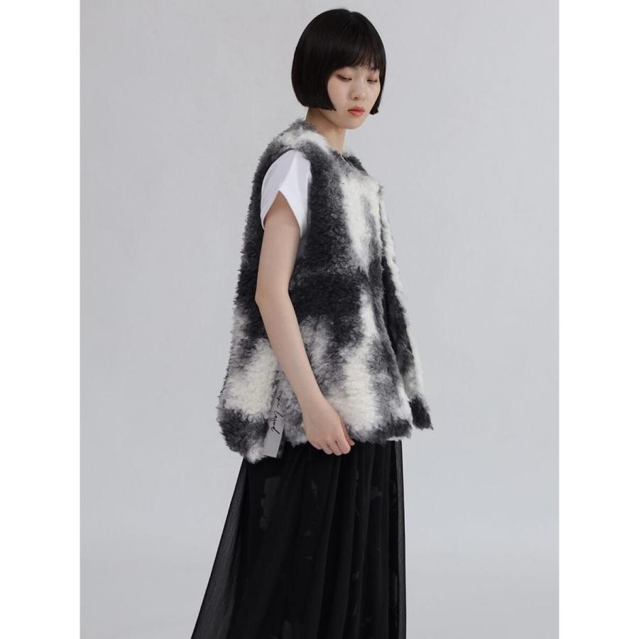 LASUD（ラシュッド） マーブルカラーボアベスト : マルイ(丸井)Yahoo