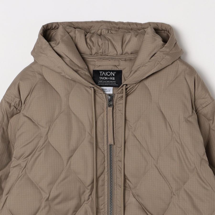 SHIPS any 【SHIPS any別注】TAION:〈手洗い可能〉ミリタリーキルト