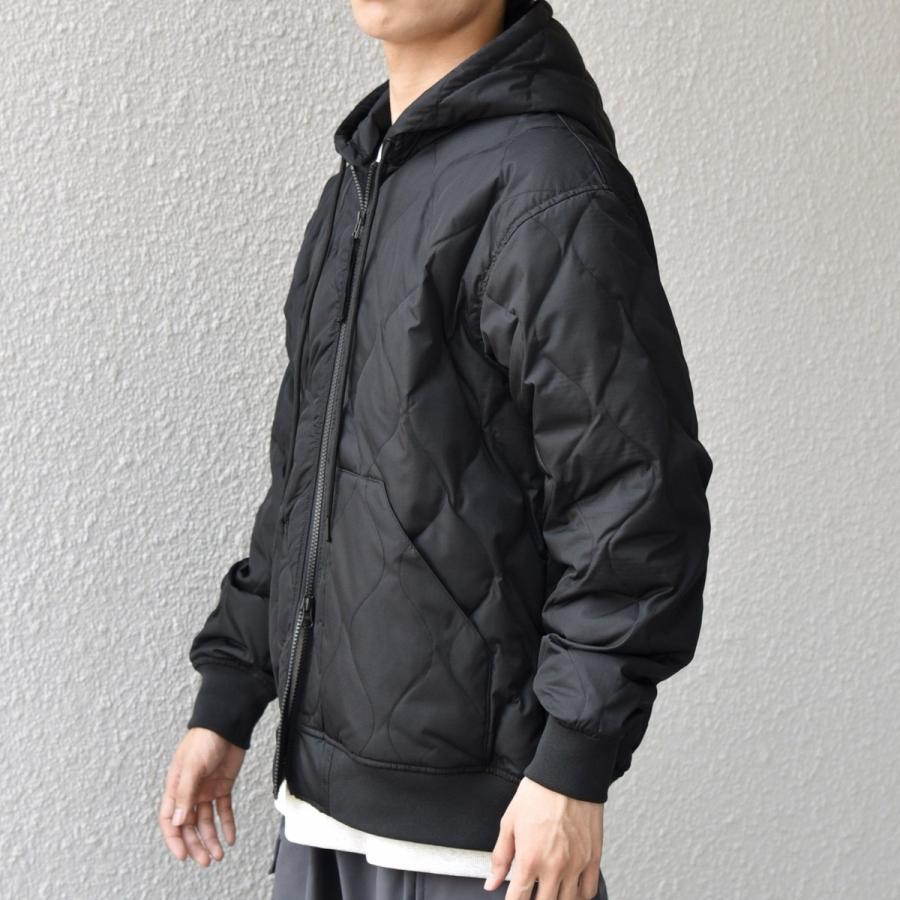 シップス エニィ（SHIPS any）/【SHIPS any別注】TAION:〈手洗い可能〉ミリタリーキルト ダブルジップ ダウン パーカー SHIPS any 【SHIPS any別注】TAION:〈手洗い可能〉ミリタリーキルト