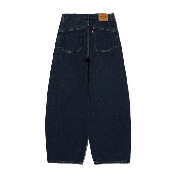 SUPER BAGGY バレルジーンズ ダークインディゴ : マルイ(丸井)Yahoo!店