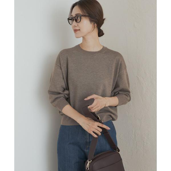 アーバンリサーチドアーズ　ウォッシャブルブライトプルオーバー　チャコール アーバンリサーチ ドアーズ URBAN RESEARCH DOORS