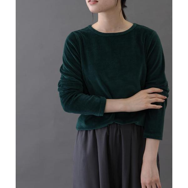 baserange ベロア　ロングスリーブT BASERANGE ベロア ロングスリーブプルオーバー｜トゥモローランド 公式通販