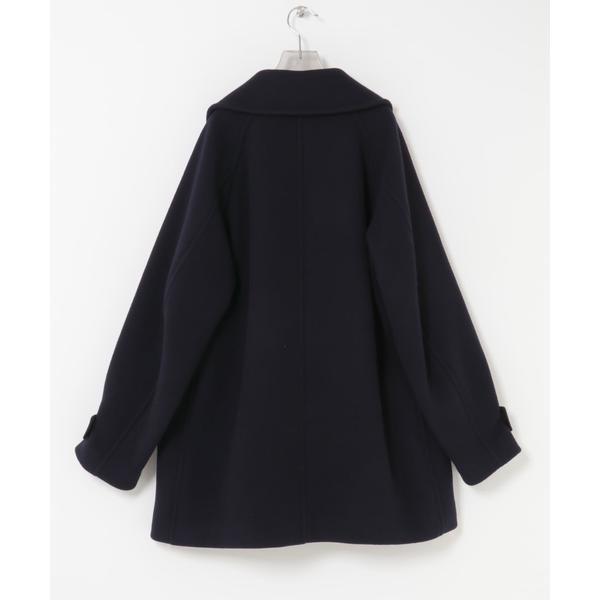 new basic　DOUBLE BREAST HALF COATの画像