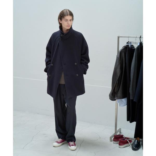 new basic　DOUBLE BREAST HALF COATの画像