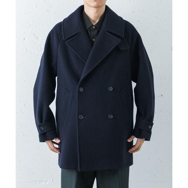 new basic　DOUBLE BREAST HALF COATの画像