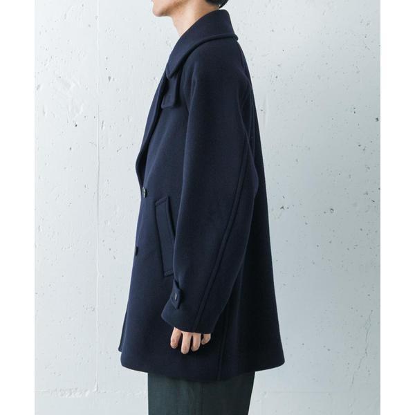 new basic　DOUBLE BREAST HALF COATの画像