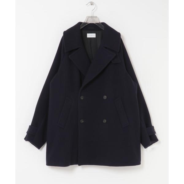 new basic　DOUBLE BREAST HALF COATの画像