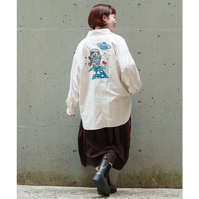 アズノゥアズオオラカ（AS KNOW AS olaca）/【大きいサイズ】宇宙ベアロイドデニムＳＨ AS KNOW AS olaca（アズノゥアズオオラカ） 【大きいサイズ】宇宙ベア