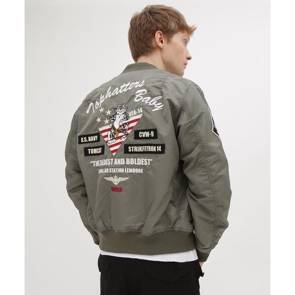 AVIREX（アヴィレックス） 《WEB＆DEPOT限定》LIGHT MA-1 TOPHATTERS