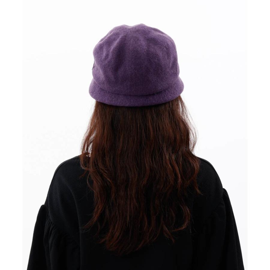 ANNA SUI アナスイ レアな手刺繍パッチワーク 麻コットン黒帽子 ハット