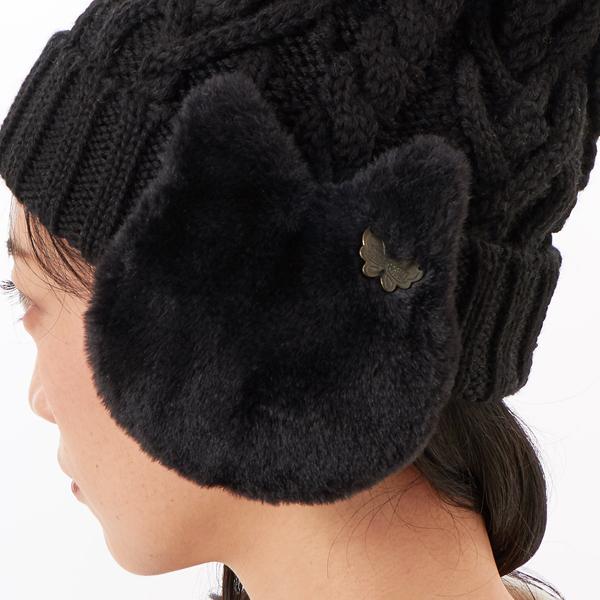 ANNA SUI（アナスイ） 【 ANNA SUI（アナ スイ）】ネコ耳当てニット