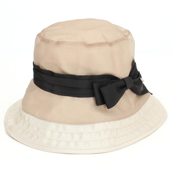 LANVIN en Bleu 【 】オーガンジーxグログランクロッシェハット