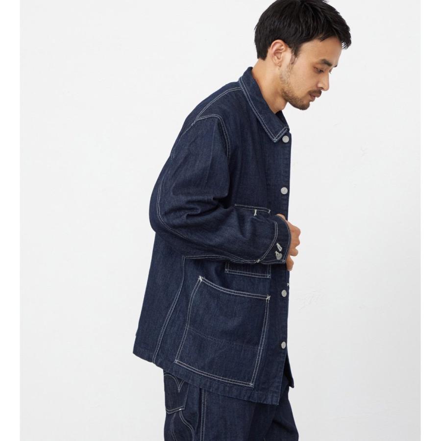 エドウィン EDWIN デニム カバーオール ジャケット XL EDWIN（エドウィン） 505 カバーオール デニムジャケット セットアップ