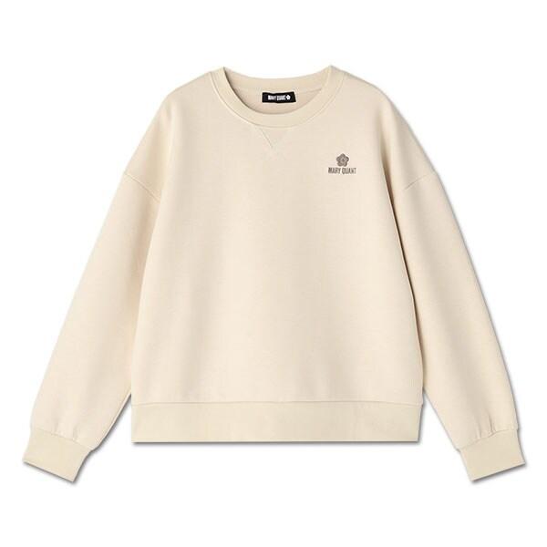 MARY QUANT（マリークヮント） ロゴボンディング プルオーバー