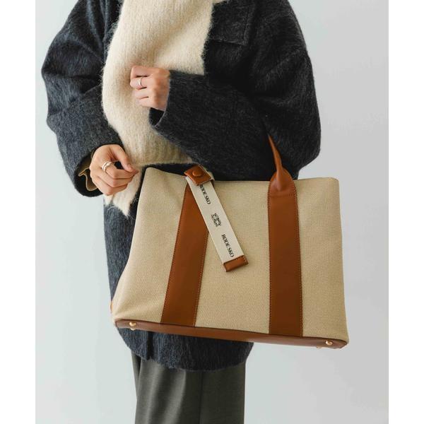 『Lサイズ』ロゴリボン付A4トートバッグの画像