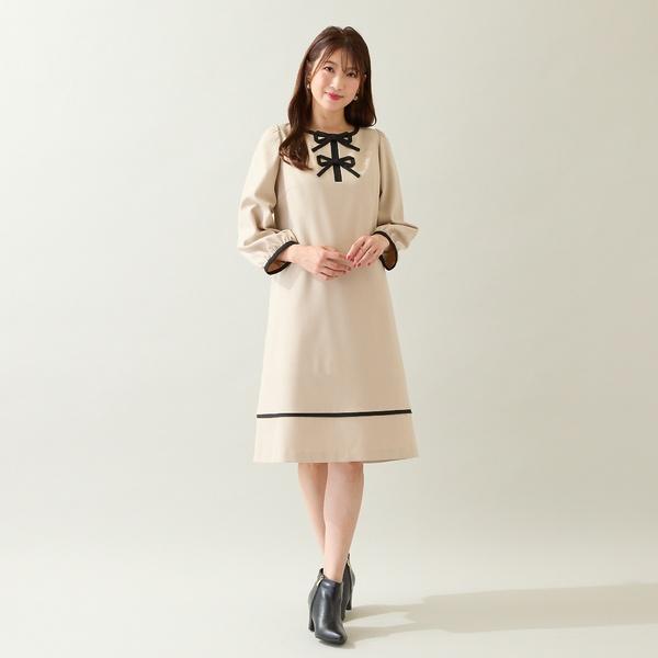 Rose Tiara（ローズティアラ） 【伸縮性◎/イージーケア】配色リボン