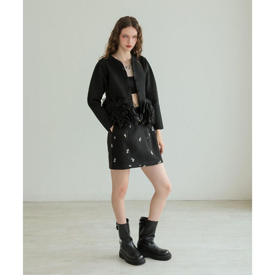 新品タグ付き　ドノバン　フローレットスカート　パンツ 新品タグ付き ドノバン フローレットスカート パンツ