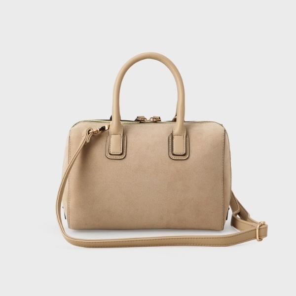 THE SHOP TK チャーム付きスエードミニボストンバッグ : マルイ(丸井