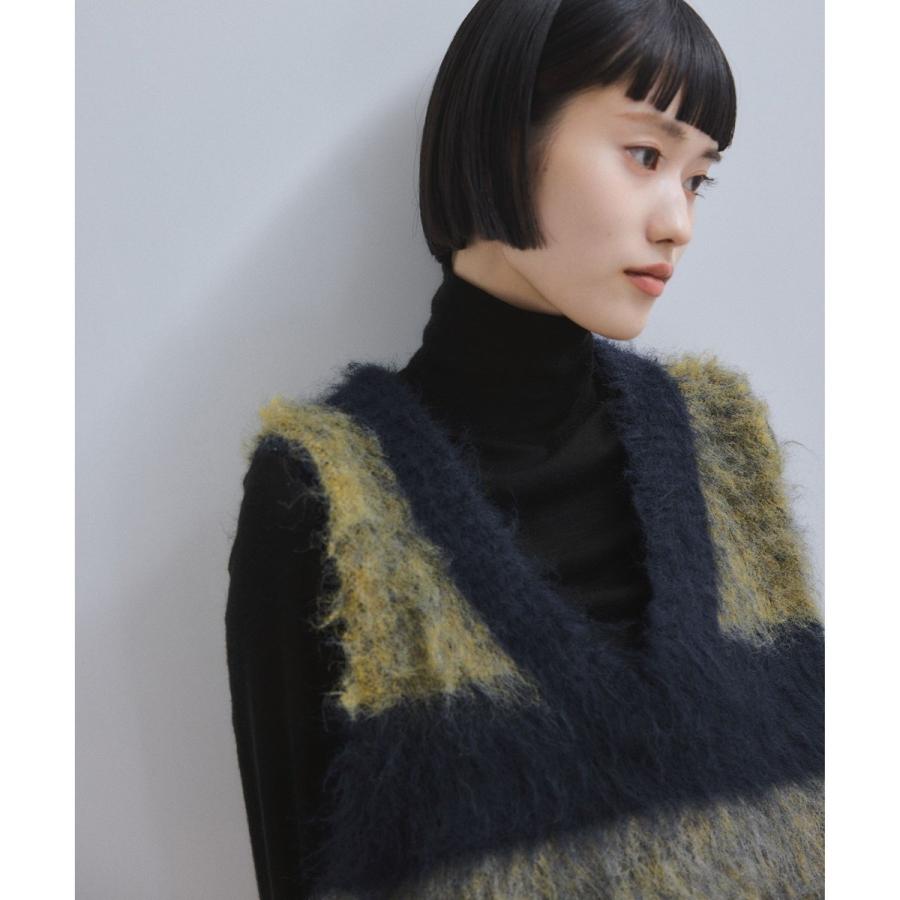 ADAM ET ROPE'（アダムエロペ） 【WEB限定】ブラッシュドボーダー