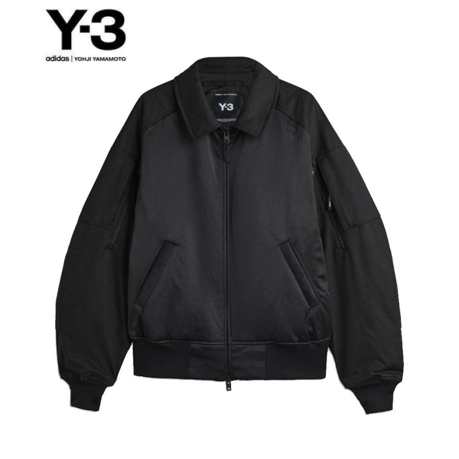 Y−3（Y−3）/【Y−3】Y−3 UT TWILL BOMBER JACKET / ブラック [JY4554] Y-3 【Y-3】Y-3 UT TWILL BOMBER JACKET / ブラック [JY4554] : マルイ