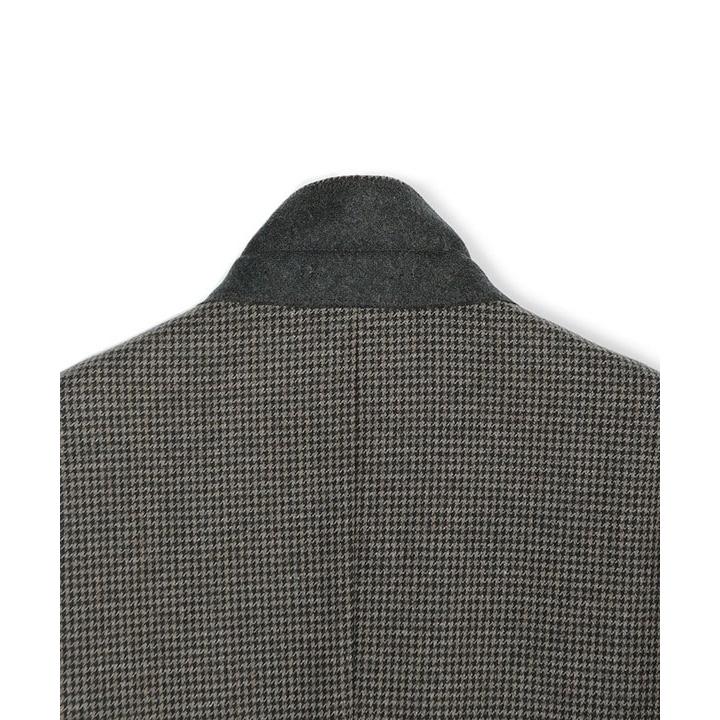 【50th Anniv . 菊池武夫】WOOL HOUNDSTOOTH JACKETの画像