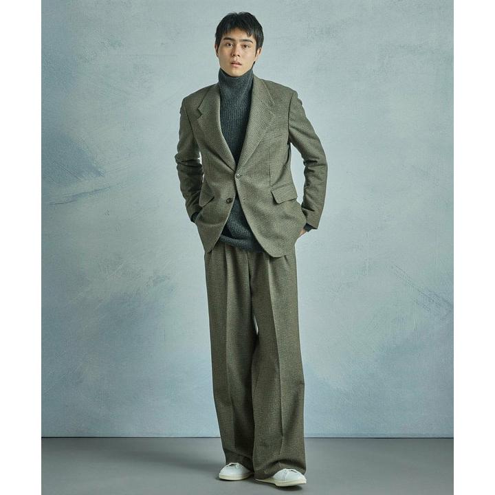 【50th Anniv . 菊池武夫】WOOL HOUNDSTOOTH JACKETの画像