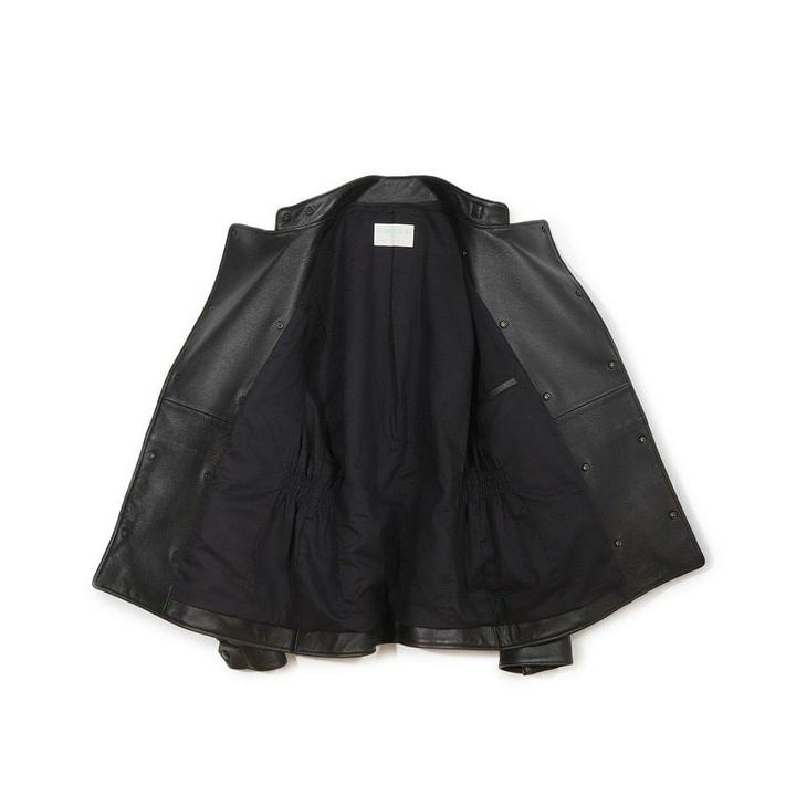 【50th Anniv . 菊池武夫】AGED SHEEPSKIN LEATHER JACKETの画像