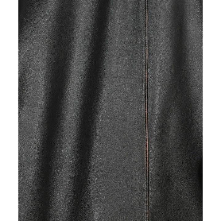 【50th Anniv . 菊池武夫】AGED SHEEPSKIN LEATHER JACKETの画像