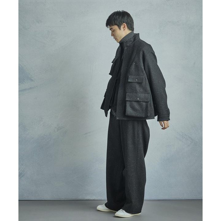 【50th Anniv . 菊池武夫】HARRIS TWEED COLOR NEP BLOUSONの画像