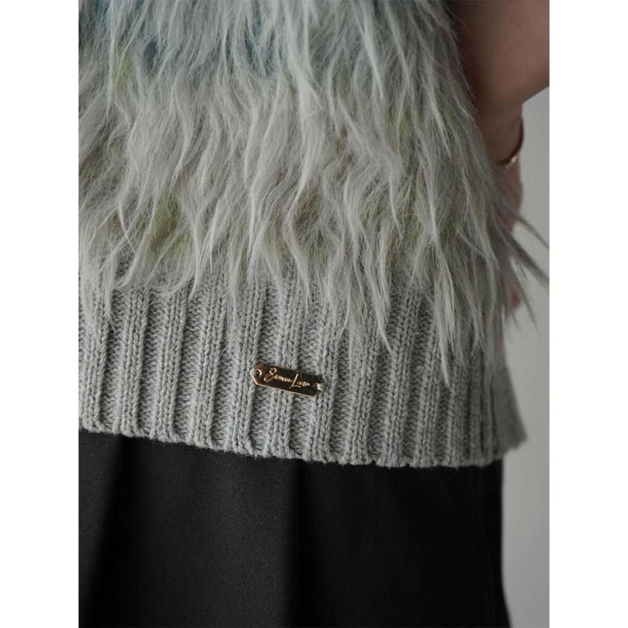 RADIATE（ラディエイト） ロングシャギークロップドベスト : マルイ