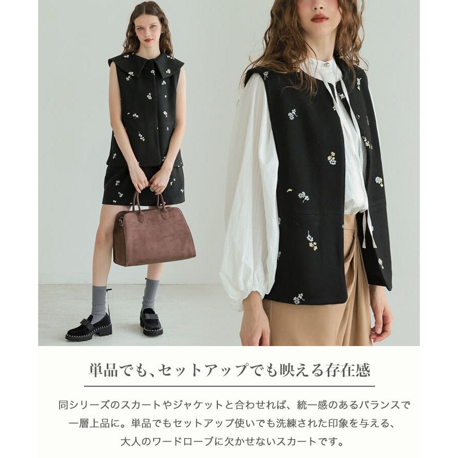 ◉新品◉DONOBAN ドノバン　フローレットジレ　ブラック DONOBAN 【Donoban】フローレットジレ : マルイ(丸井)Yahoo!店