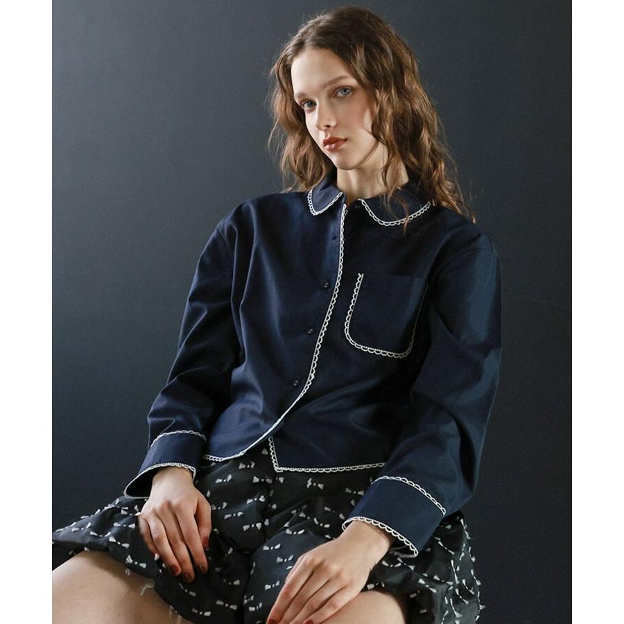 DONOBAN（ドノバン） 【Donoban】プティスカラップレースブラウス