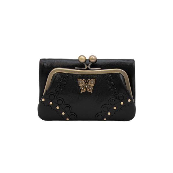 極美品✨アナスイ ANNA SUI マチルダ 口金二つ折り財布 蝶 ブラック ANNA SUI（アナスイ） マチルダ 口金二つ折り財布 : マルイ(丸井)Yahoo